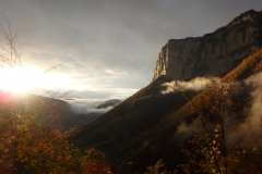 Presles à l'automne