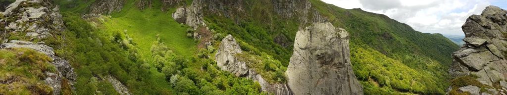 Panorama de la dent de la rancune depuis la crête de coq