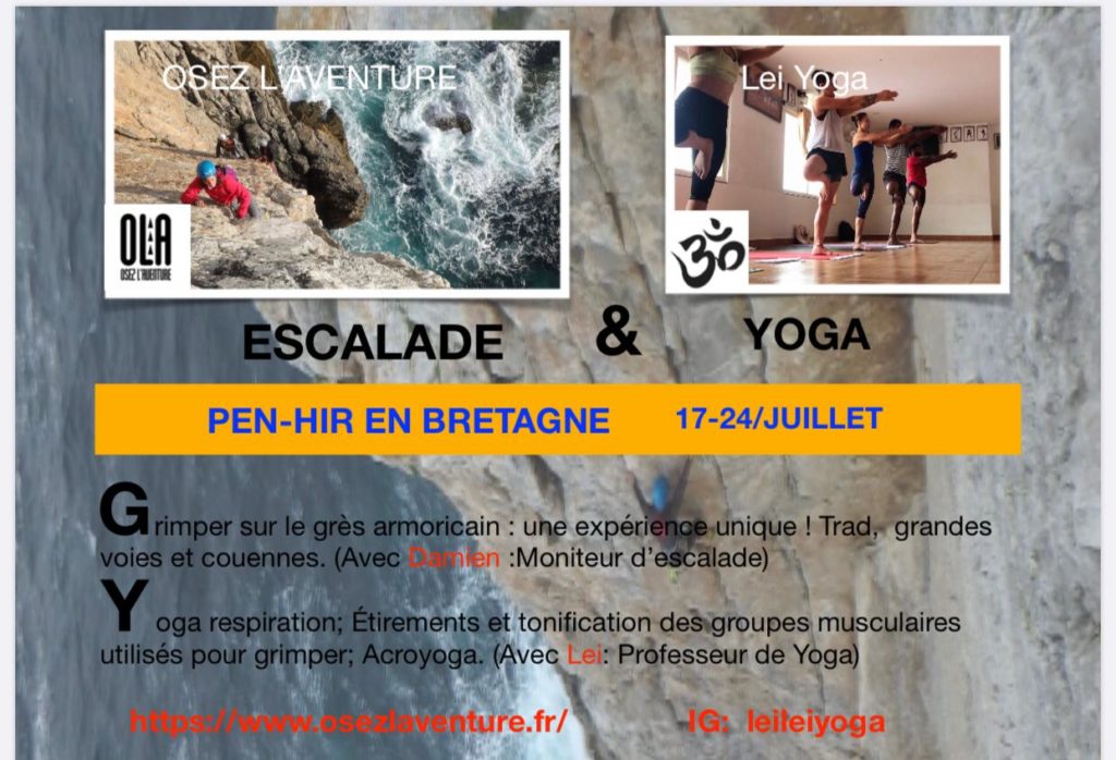 Trad & yoga à Pen-Hir